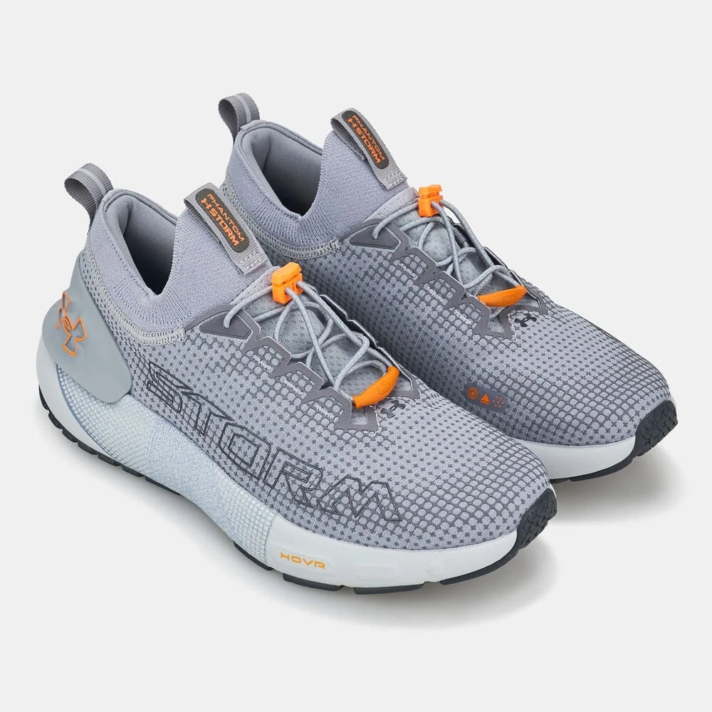 Under Armour HOVR Phantom 3 – Gris / Orange Une silhouette technique pensée pour allier confort et performance.