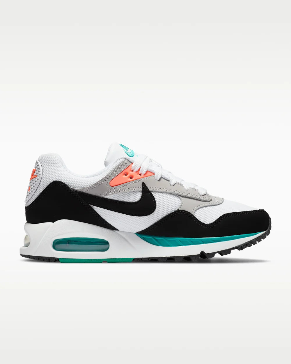 Air Max – Blanc, Noir & Vert Émeraude
