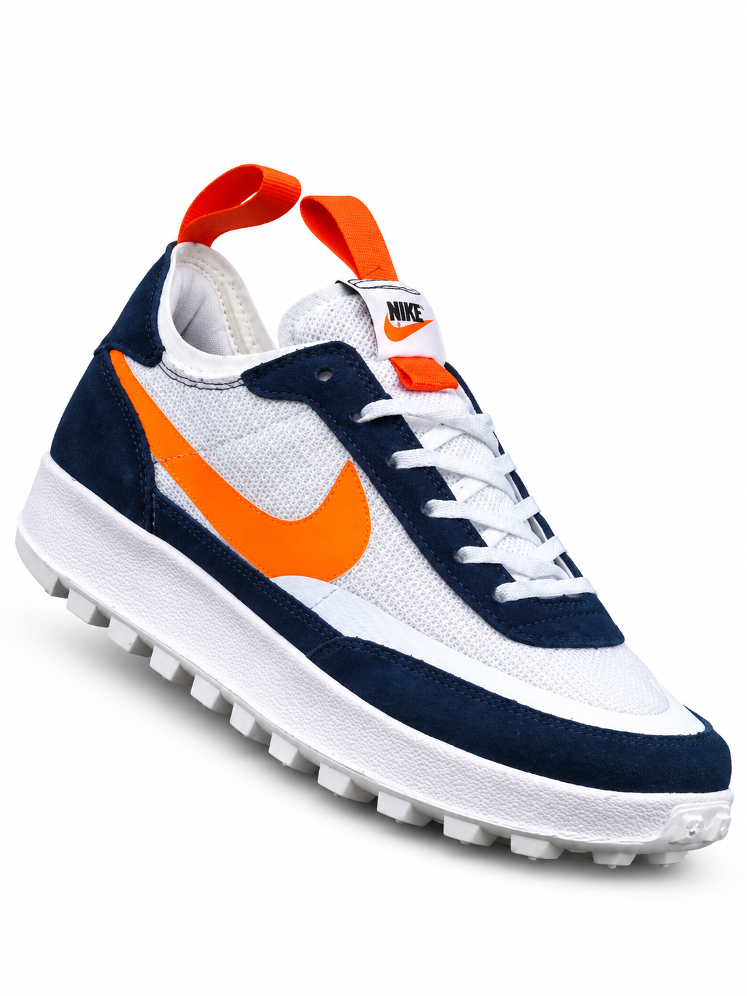 Nike LD-1000 – Blanc, Bleu Marine & Orange