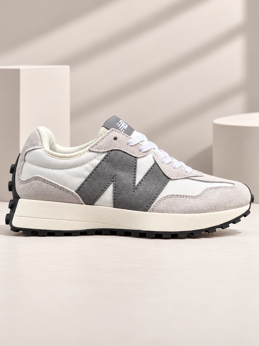 New Balance – Baskets Premium Gris & Blanc