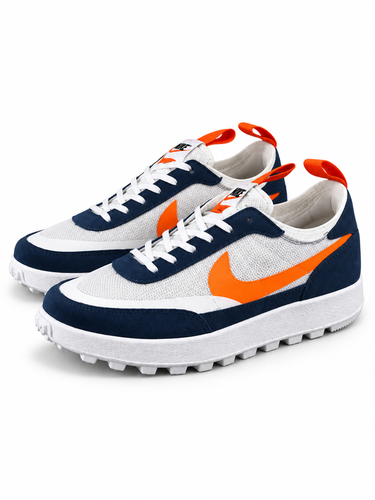 Nike LD-1000 – Blanc, Bleu Marine & Orange