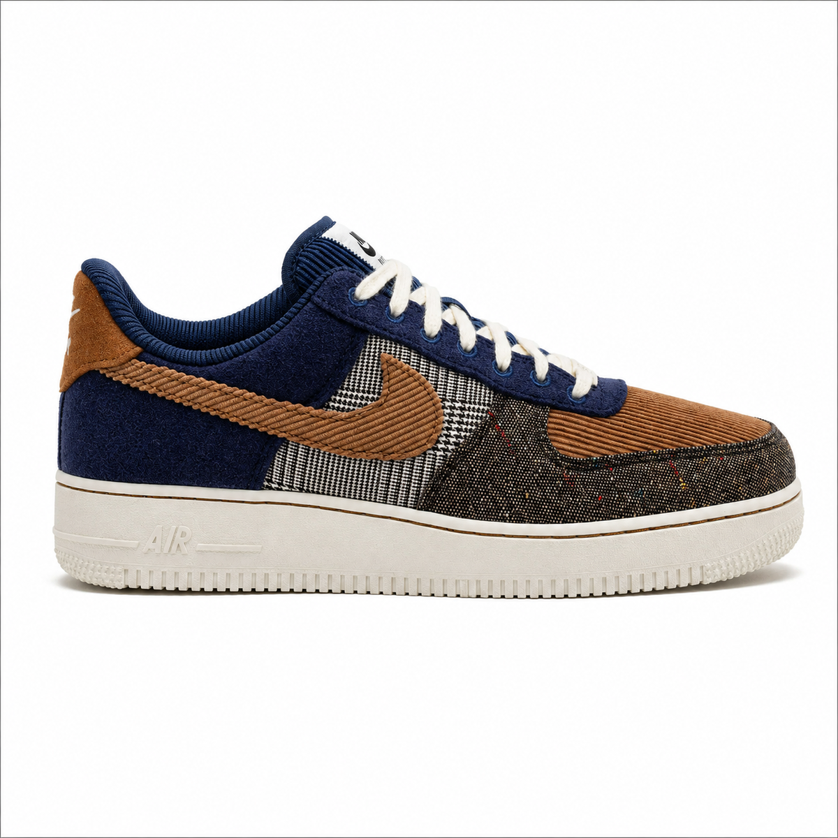 Air Force 1 Low Premium – Navy & Marron