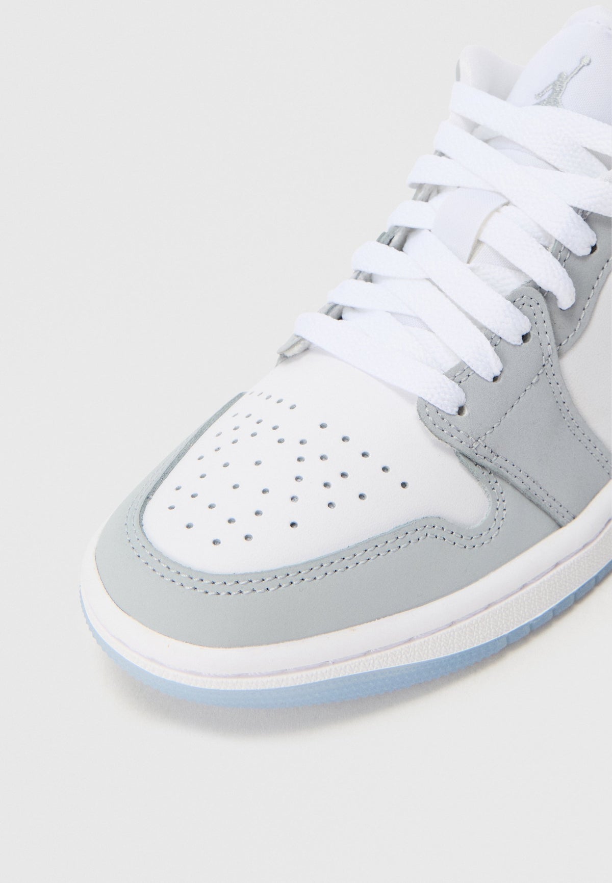 Air Jordan 1 Low – Blanc & Gris