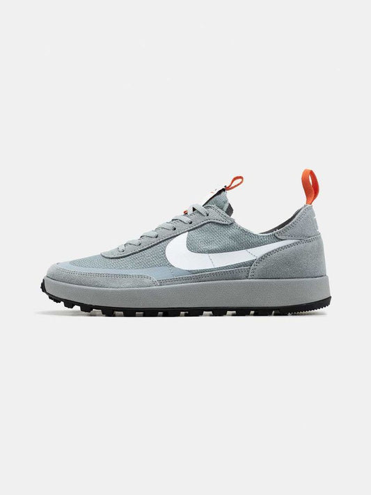 Nike Waffle Debut – Gris / Blanc / Orange