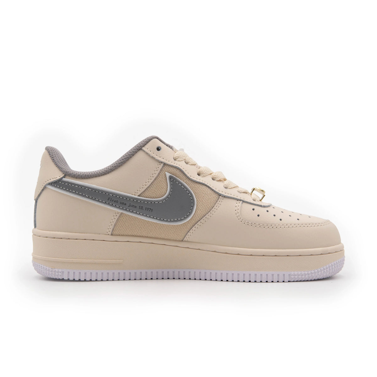 Nike Air Force 1 Low – Beige & Gris