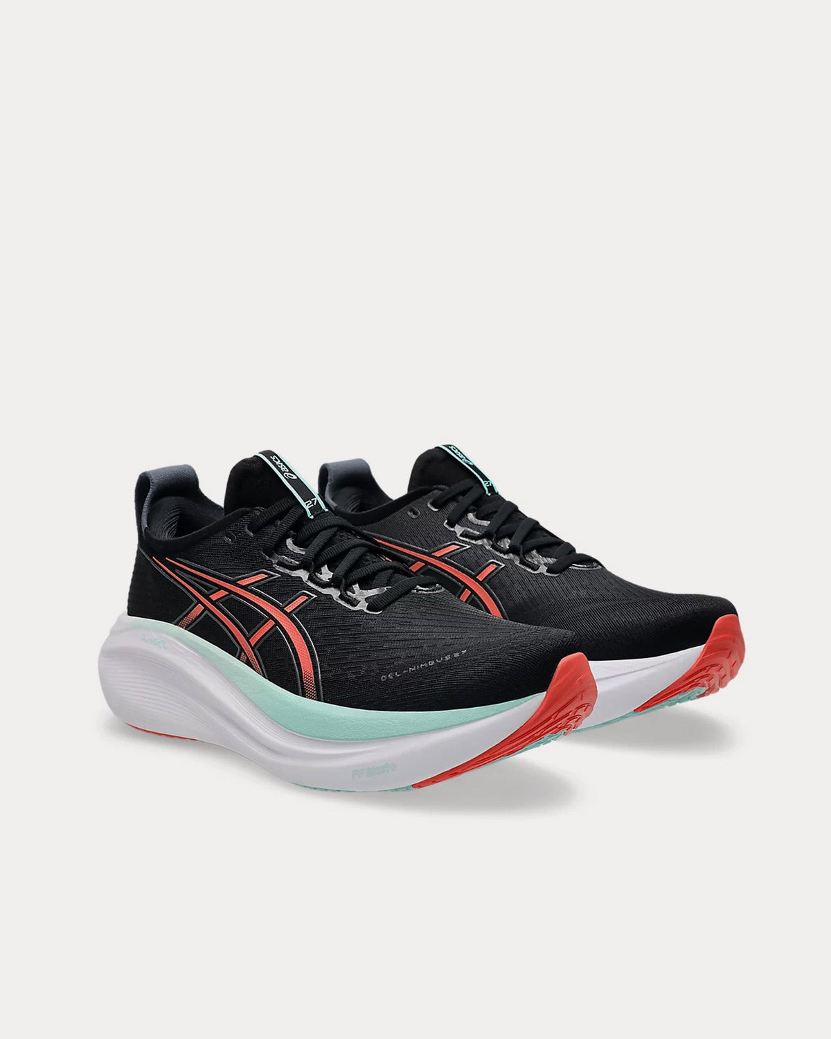 ASICS Gel\-Nimbus 27 – Noir / Coral / Menthe