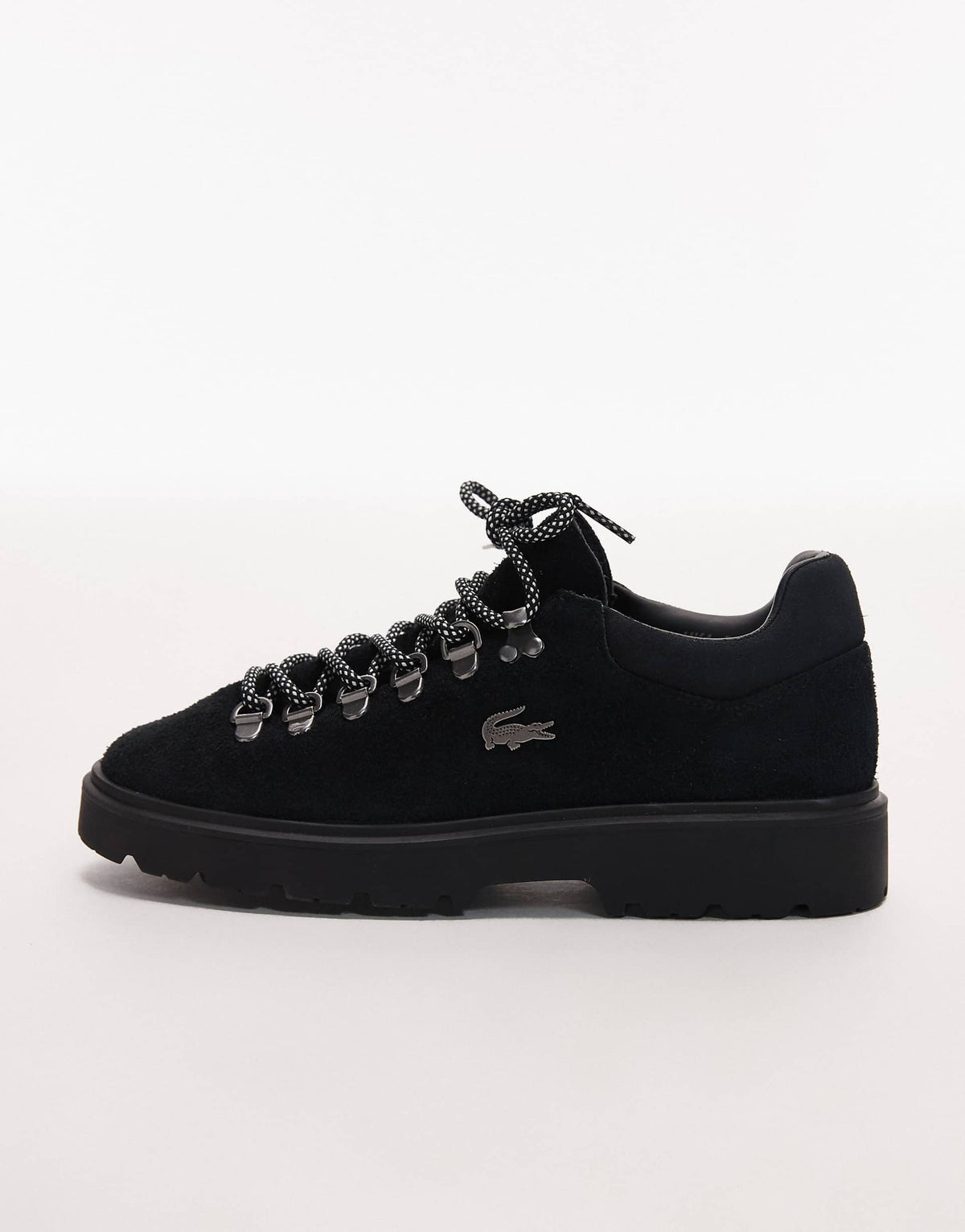 Lacoste Baseshot Winter – Sneakers Premium en Suède Noir | BASESHOT WNT