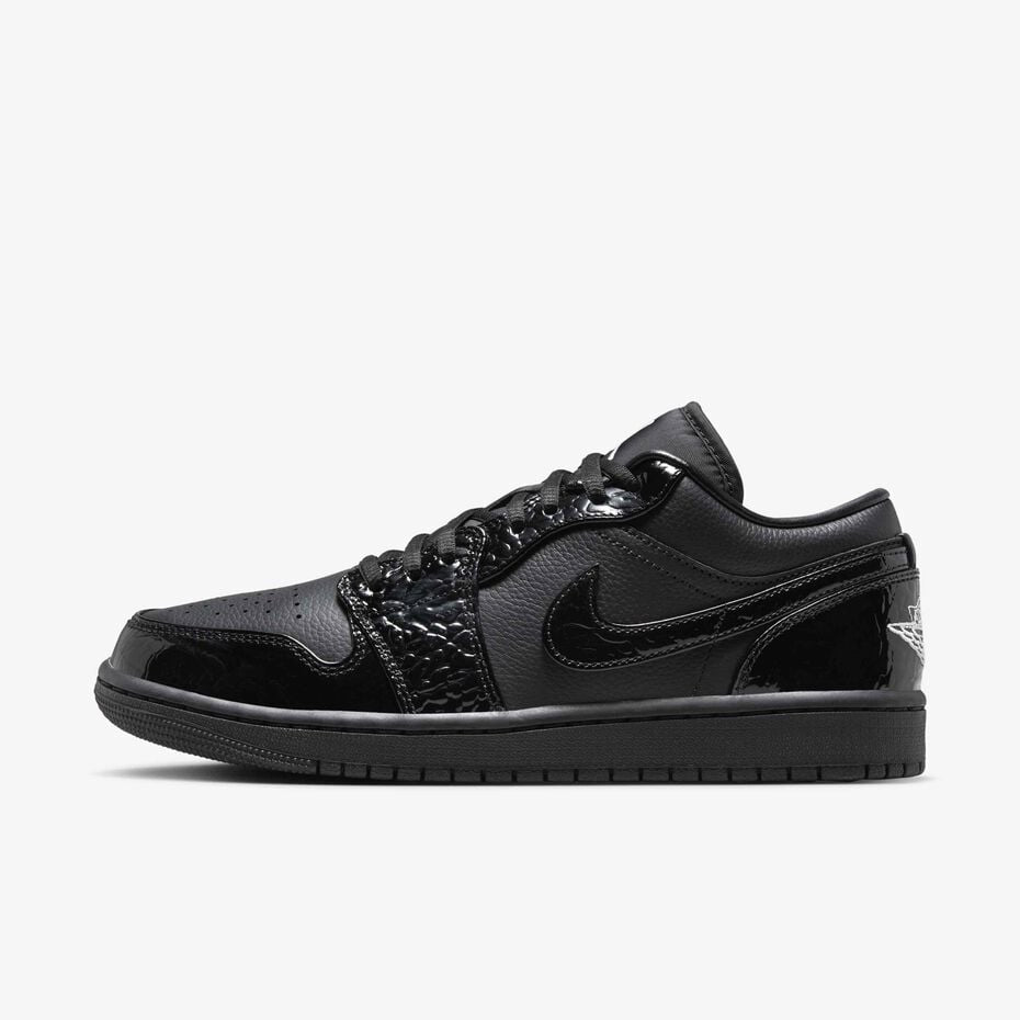Nike Air Jordan 1 Low SE – Black/Black/White