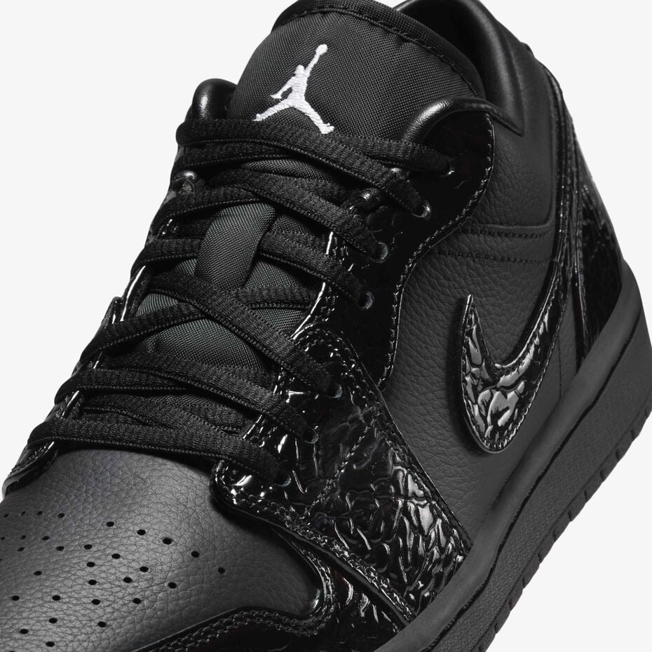 Nike Air Jordan 1 Low SE – Black/Black/White